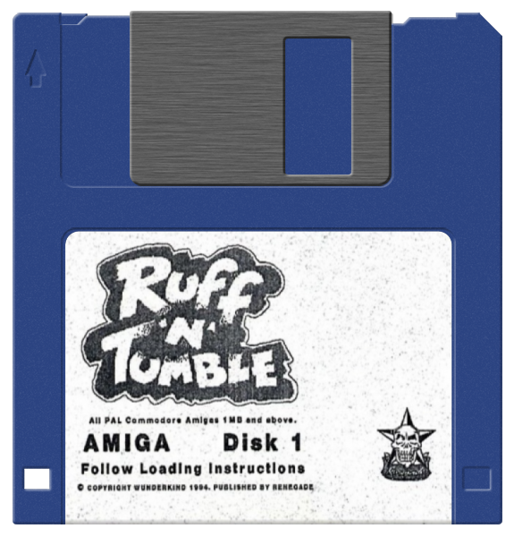 Ruff 'n' Tumble media 7 for Amiga